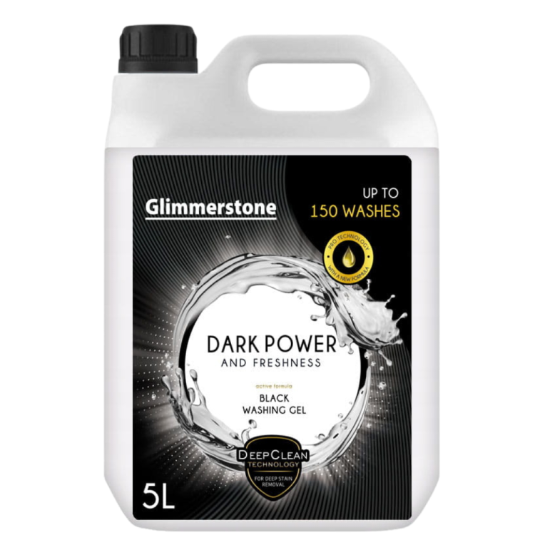GLIMMERSTONE UNIWERSALNY PŁYN ŻEL DO PRANIA DO CZARNEGO 5L 150 PRAŃ.png