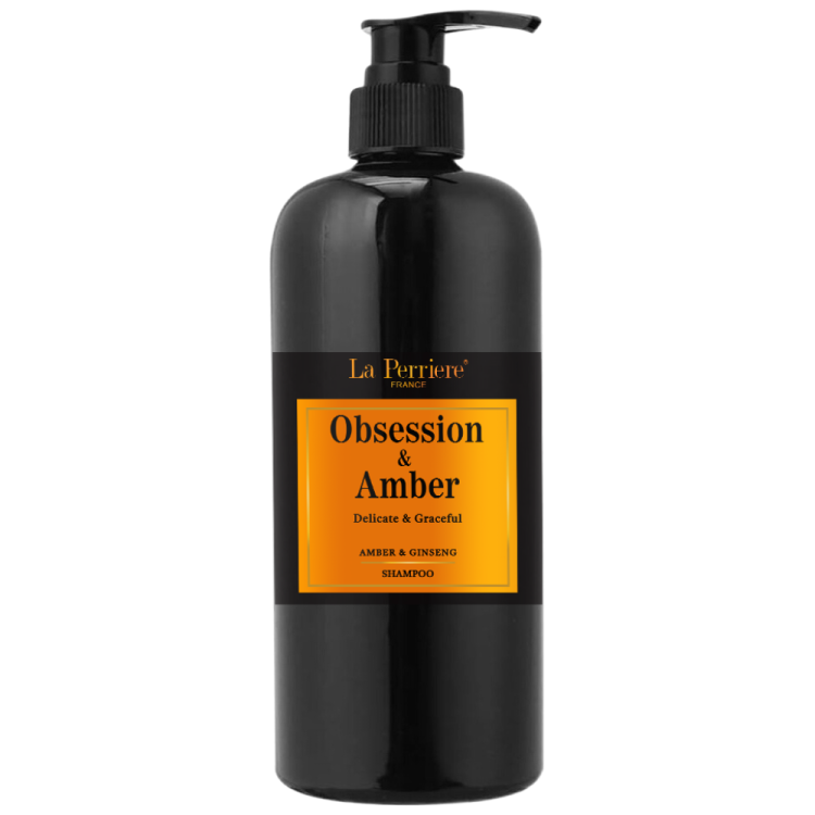 LA PERRIERE OBSESSION &amp; AMBER SZAMPON DO WŁOSÓW Z ŻEŃ-SZENIEM 500ml PREZENT.png
