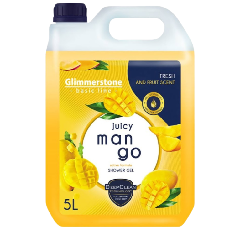 GLIMMERSTONE SHOWER GEL ŻEL POD PRYSZNIC SOCZYSTE ŚWIEŻE MANGO 5L JAKOŚĆ.png