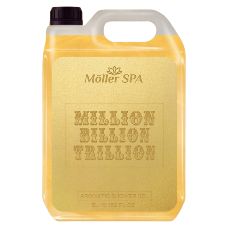 Möller ONE MILLION BILLION TRILLION ŻEL POD PRYSZNIC MĘSKI ZAPACH PERFUM 5L.png
